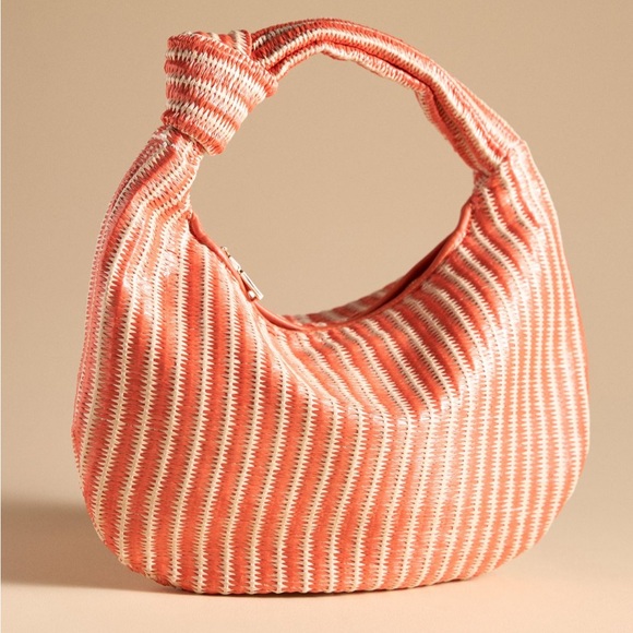 The Brigitte Satchel by Melie Bianco: Raffia Edition - Picture 2 of 3